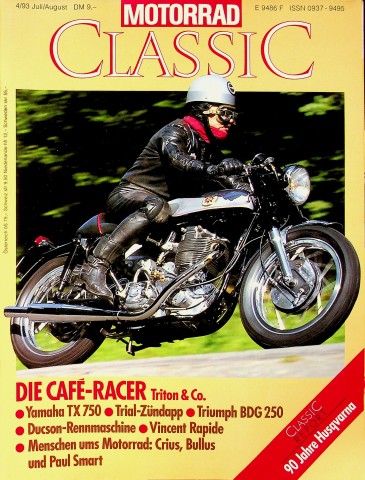 Deckblatt Motorrad Classic (04/1993)